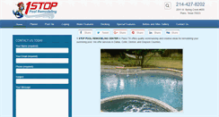 Desktop Screenshot of poolfacelift.com